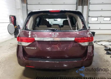 2015 Honda Odyssey Ex из США, поврежденный, VIN 5FNRL5H4XFB014582